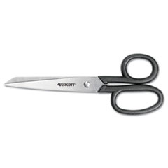 Kleencut Shears, Left/Right
Hand, 7&quot;, Black -
SHEARS,OFFICE,7&quot;,STEEL