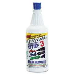 Lift Off No. 3 Pen, Ink &amp;
Marker Graffiti Remover, 32
oz. Flip-Top Bottle -
C-LIFTOFF #3 F/PEN/INK 6/32OZ