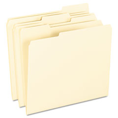 Anti Mold and Mildew File Folders, 1/3 Cut Top Tab,