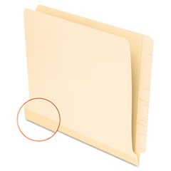 Laminate Shelf File Folder, Straight Tab, 11 Point