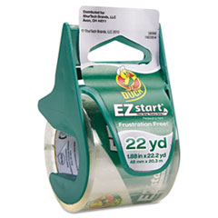 EZ Start Carton Sealing Tape/Dispenser, 1.88&quot; x 22.2
