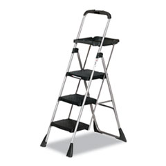 Max Work Platform Project
Ladder, 225lbs Duty Rating,
22wx31dx55h, Steel, Black -
C-PLATFRM STEP LDDR 1