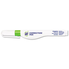 Correction Pen, 6.8 ml, White - CORRCTN FLUID PEN 1/EA