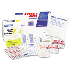 First Aid Refill Pack w/Most
Frequently-Used Products -
C-FIRST AID KIT REFILL94PCS