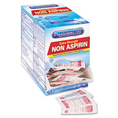 Non Aspirin Acetaminophen
Medication, 50 Doses - FIRST
AID,ACTMNPHN,50-2PK