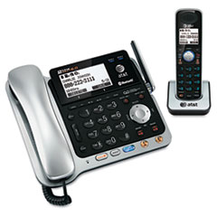 TL86109 Two-Line DECT 6.0
Phone System with Bluetooth -
PHONE,TL86109,2 LINE,B/S