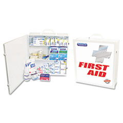First Aid Kit for 100 People,
694 Pieces, OSHA/ANSI
Compliant, Metal Case -
C-FIRST AID KIT 613PCS
FOROVER 50 PEOPLE,MTL CS