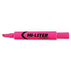 Desk Style Highlighter,
Chisel Tip, Fluorescent Pink
Ink, 12/Pk - HILIGHTER,FLPK