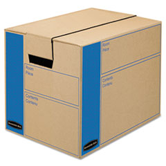 SmoothMove Moving Storage
Box, Extra Strength, Small,
12w x 12d x 16h, Kraft -
BOX,SMALL MOVING,BRKR