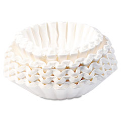 Flat Bottom Coffee Filters,
Paper, 12-Cup Size - COFF
FLTR 12CUP PPR 8.5X2.75 250
12/250