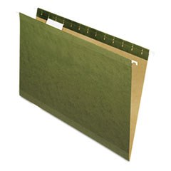 Reinforced Hanging File
Folders, 1/5 Tab, Kraft,
Legal, Standard Green, 25/Box
- FOLDER,HANG,LGL,25/BX,GN