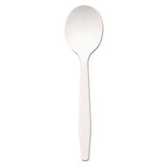 Plastic Tableware, Mediumweight Soup Spoons,