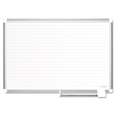 Ruled Planning Board, 48x36, White/Silver -