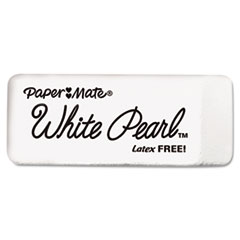 White Pearl Eraser, 12/Box -
ERASER,WHITE PEARL,WE