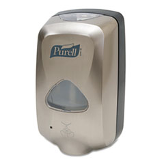 TFX Touch-Free Sanitizer
Dispenser, 1200mL, 6w x 4d x
10-1/2h, Nickel Finish -
PURELL TFX 1200ML
NICKDISPENSER 12