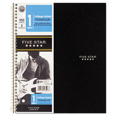 Wirebound Notebook, College Rule, 3-hole Punch, Poly