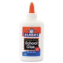 Washable School Glue, 4 oz,
Liquid - GLUE,WASHBLE,SCHL, 4
OZ