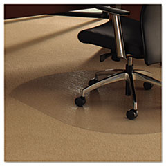 ClearTex Ultimat
Polycarbonate Chair Mat for
Carpet, 49 x 39, Clear -
CHAIRMAT,39X49,CONTOURED