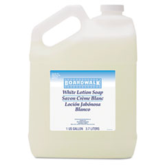 Mild Cleansing Lotion Soap,
Coconut Scent, Liquid, 1 gal
Bottle - C-WHITE LOTION SOAP
POU4/1GL BOARDWALK