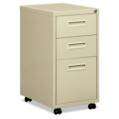 Embark Series Mobile
Box/box/File Pedestal File
w/&quot;M&quot; Pull Drawers, 20d,
Putty - FILE,MOBILE
BX/BX/FIL,PY