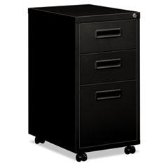 Embark Series Mobile
Box/box/File Pedestal File
w/&quot;M&quot; Pull Drawers, 20d,
Black - FILE,MOBILE
BX/BX/FIL,BK