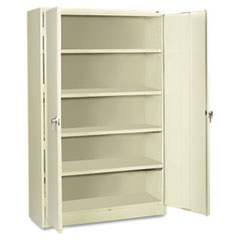 Assembled Jumbo Steel Storage Cabinet, 48w x 24d x 78h,