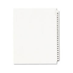 Avery-Style Legal Side Tab
Divider, Title: 26-50,
Letter, White, 1 Set -
INDEX,LTR1/25#26-50,25WHT