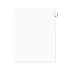 Avery-Style Legal Side Tab
Dividers, One-Tab, Title B,
Letter, White, 25/Pack -
TAB,SIDE,LTR,TAB B,25/PK