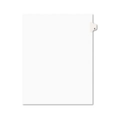 Avery-Style Legal Side Tab
Dividers, One-Tab, Title C,
Letter, White, 25/Pack -
TAB,SIDE,LTR,TAB C,25/PK
