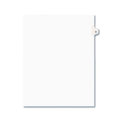 Avery-Style Legal Side Tab
Dividers, One-Tab, Title D,
Letter, White, 25/Pack -
TAB,SIDE,LTR,TAB D,25/PK