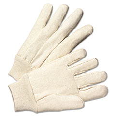 Light-Duty Canvas Gloves,
White - C-GEN PROT CANVAS GLV
KNIT WRIST WHI 12