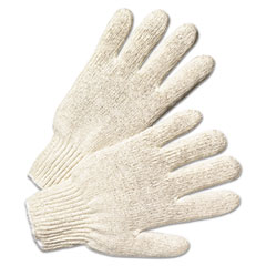 String Knit Gloves, Natural White - C-GEN PROT STRNG KNIT