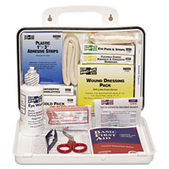 ANSI Plus #25 Weatherproof
First Aid Kit, 143 Pieces,
Plastic Case - WEATHERPROOF
PLASTIC 25PERSON IND. FIRST
AID K