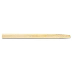 Tapered End Broom Handle, Lacquered Hardwood, 1 1/8&quot;