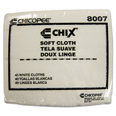 Soft Cloths, 13 x 15, White - C-CHIX SOFT CLOTH