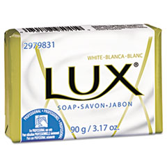 Bath Soap, Individually
Wrapped, White, Pleasant
Scent, 3.2 oz. Bar -
C-(95041)BAR SOAP LUX WAPPED
72/3.2OZ