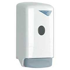 Liquid Soap Dispenser, Model
22, 800-ml, 5 1/4w X 4 1/4d X
10 1/4h, White - C-MODEL 22
DISPENSER800ML, WHITE 6/CS