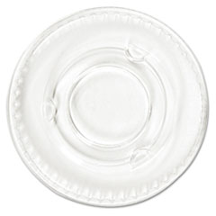 Portion Cup Lids, Fits .5-1oz Cups, Clear - C-CLEAR PORTION