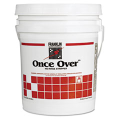 Once Over Floor Stripper,
Mint Scent, Liquid, 5 gal.
Pail - C-ONCE OVER FLR
STRIPPE5GL
