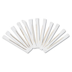 Cello-Wrapped Round Wood
Toothpicks, 2 3/4&quot;, Natural -
C-TOOTHPICKS INDV WRAP PLAIN
15/1M