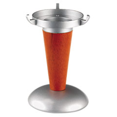 Deco-Lite Wood Candle Lamp
Base, 4 1/2&quot;, Brown/Silver -
DECO-LITE WOOD BASE(6)