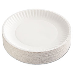 Coated Paper Plates, 9
Inches, White, Round,
100/Pack - C-GOLD LABEL PPR
PLT CLAYCOAT 9IN WHI 10/100