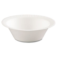 Non-Laminated Foam Plastic Bowls, 5-6 Ounces, White,