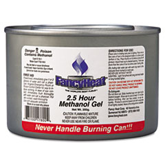 Methanol Gel Chafing Fuel
Can, 2-1/2 Hour Burn, 7 oz -
C-METHANOL GEL CHAFING FUEL
2.5HR 72