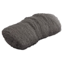 Industrial-Quality Steel Wool Hand Pad, #000 Extra Fine, 16