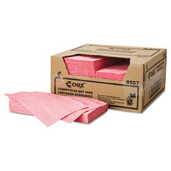 Wet Wipes, 11 1/2 x 24,
White/Pink - C-C-CHIX
COMPETITIVE WETWIPE 200/CS
PINK