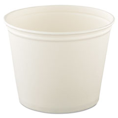 Double Wrapped Paper Bucket,
Unwaxed, White, 83 oz -
C-UNWXD DBL WRPD FOOD BKT
83OZ WHI 100