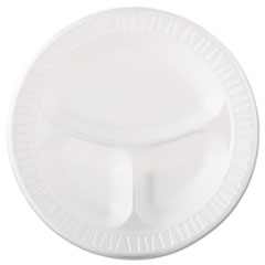 Foam Plastic Plates, 10 1/4
Inches, White, Round, 3
Compartments, 125/Pack -
C-LAM FOAM PLT 3COMP 10.25IN
RND WHI 4/125