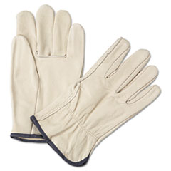 4000 Series Leather Driver
Gloves, White, X-Large -
C-DRVR COWHIDE LEATH GLV HEM
CUFF XL NAT 12