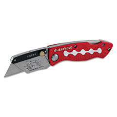Sheffield Lockback Knife, 1
Utility Blade, Red - C-GREAT
NECK UTIL KNF UTIL KNF MTL
STEEL BLADE 48/